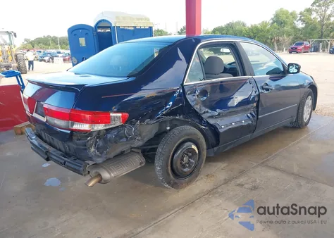 2003 Honda Accord 2.4 Lx from USA, damaged, VIN JHMCM56343C011665